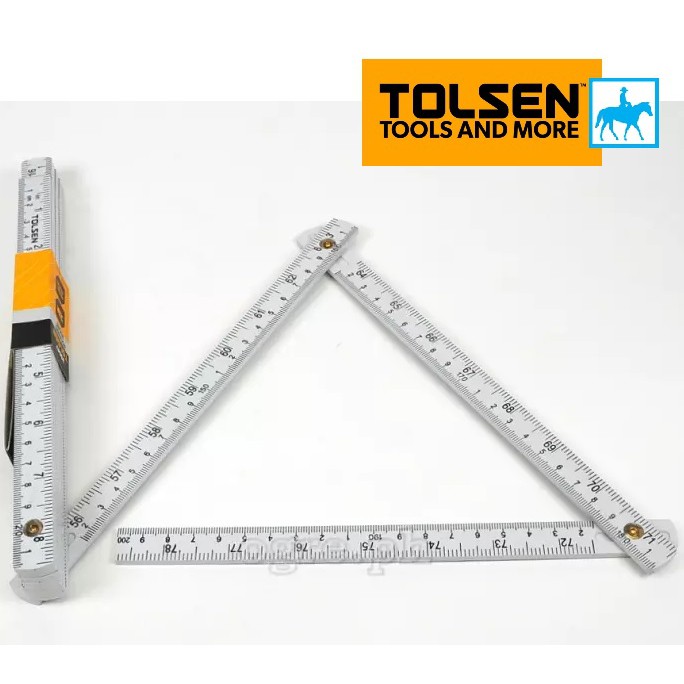 Thước Xếp 2 Mét Folding Ruler TOLSEN 35047