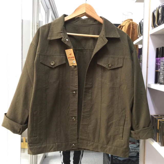 [Rẻ Vô Địch] Áo Khoác Kaki Jean nam cực hót đủ màu ĐEN CÓ XXL | BigBuy360 - bigbuy360.vn