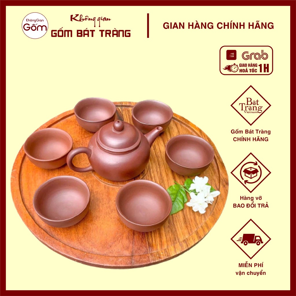 Bộ ấm trà An Thổ Túc - Ấm Phi Lai 170ml + Hộp đựng cao cấp