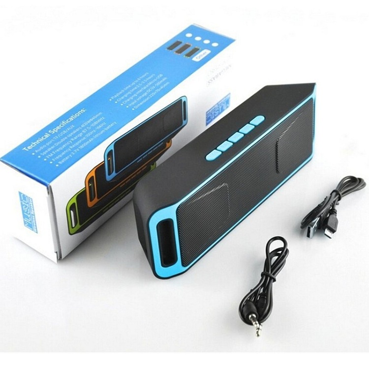 Loa Nghe Nhạc Bluetooth Ngoài Trời SC208 Âm Bass Cực Mạnh Chuyên Dùng Cho Cả Gia Đình Và Đi Phượt Cực Đã
