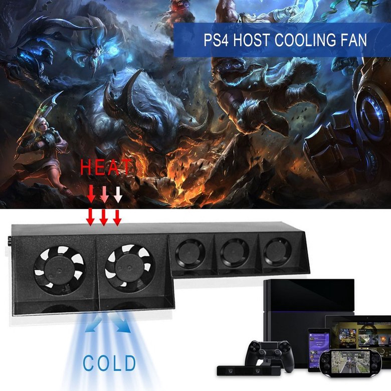 Quạt tản nhiệt đa năng dùng cho máy PS4