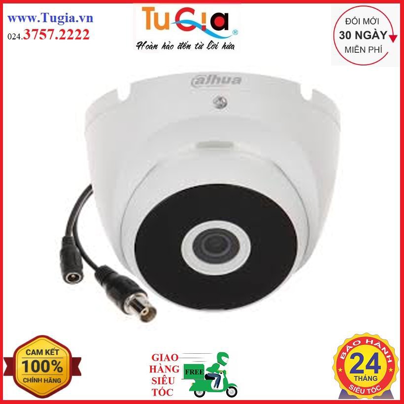 Camera 2.0Mpx Dahua DHHACT2A21P, T2A21 hồng ngoại HDCVI Hàng chính hãng