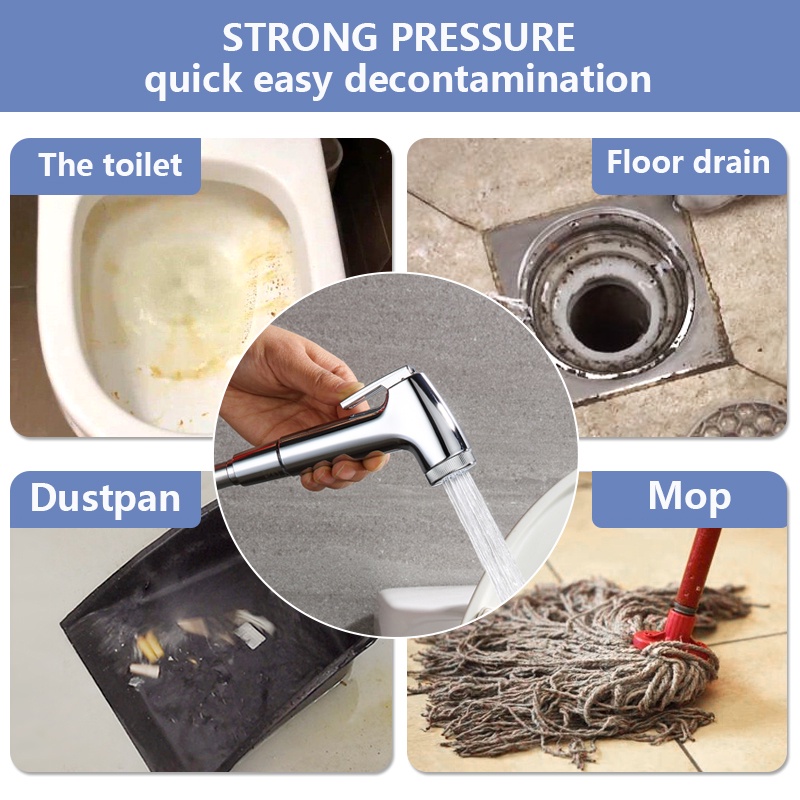 Súng Xịt Nước Vệ Sinh Toilet Tiện Dụng