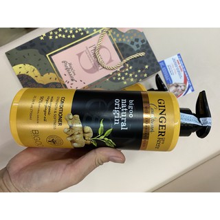dầu gội đầu gừng
