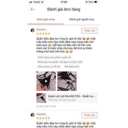 Quần lót ren - Quần lót sexy - Mẫu mới nhất 2020  C55