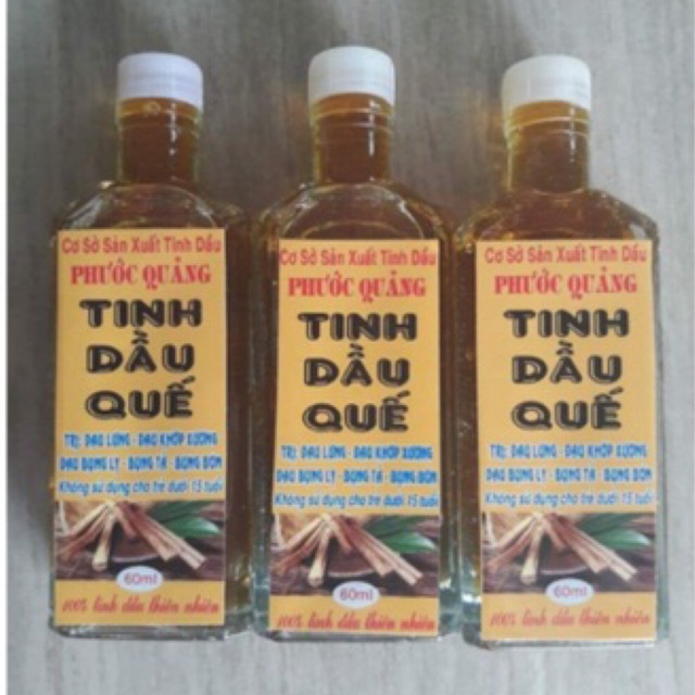 Tinh dầu Quế phước Quảng 60ml TQ069