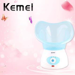 Máy Xông Hơi Mặt 2 Mức Điều Chỉnh Độ Nóng KEMEI KM-6080 Xanh