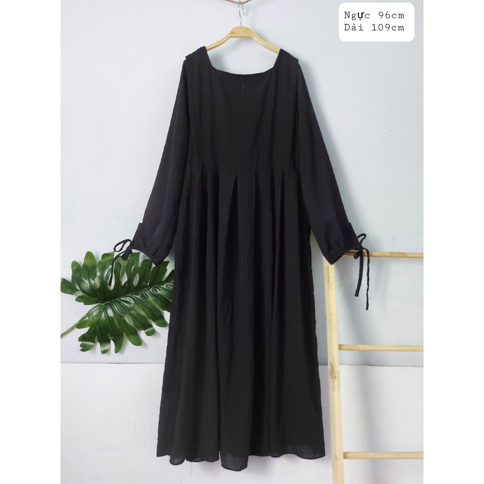 (Ảnh thật) Đầm babydoll đáng dài