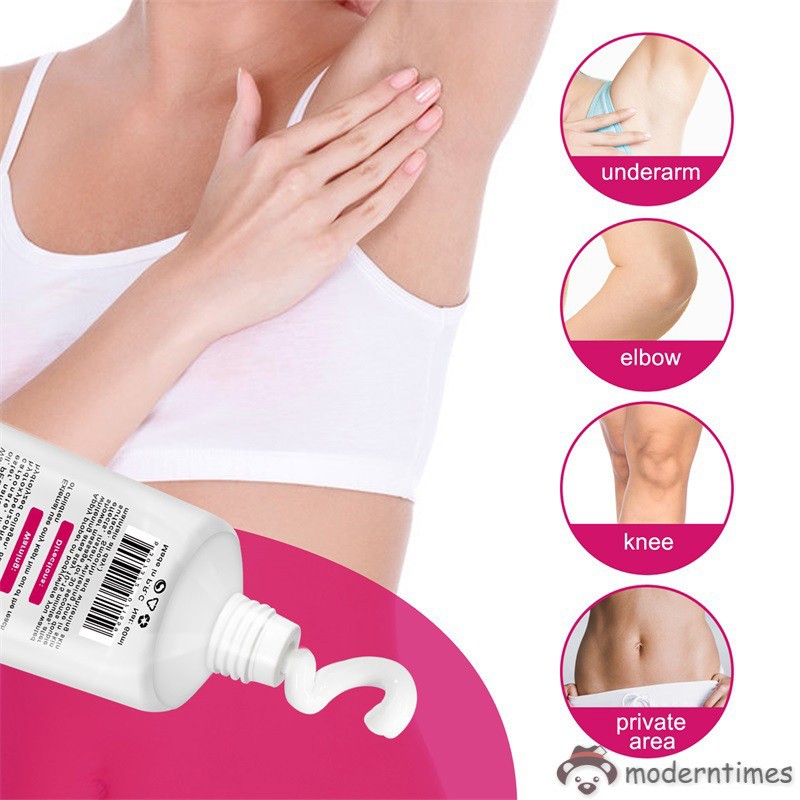 60ml Underarm Whitening Cream Whitening Brightening Deodorant Creams for Armpit Legs Private Parts