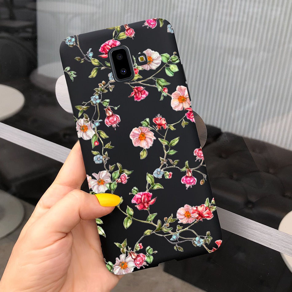 Ốp Điện Thoại Silicone TPU Mềm In Hình Bò Sữa Đáng Yêu Cho Samsung Galaxy J6 Plus  / J6 2018 SM-J610F SM-J600F