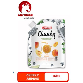 Mứt Andros Chunky mùi Đào