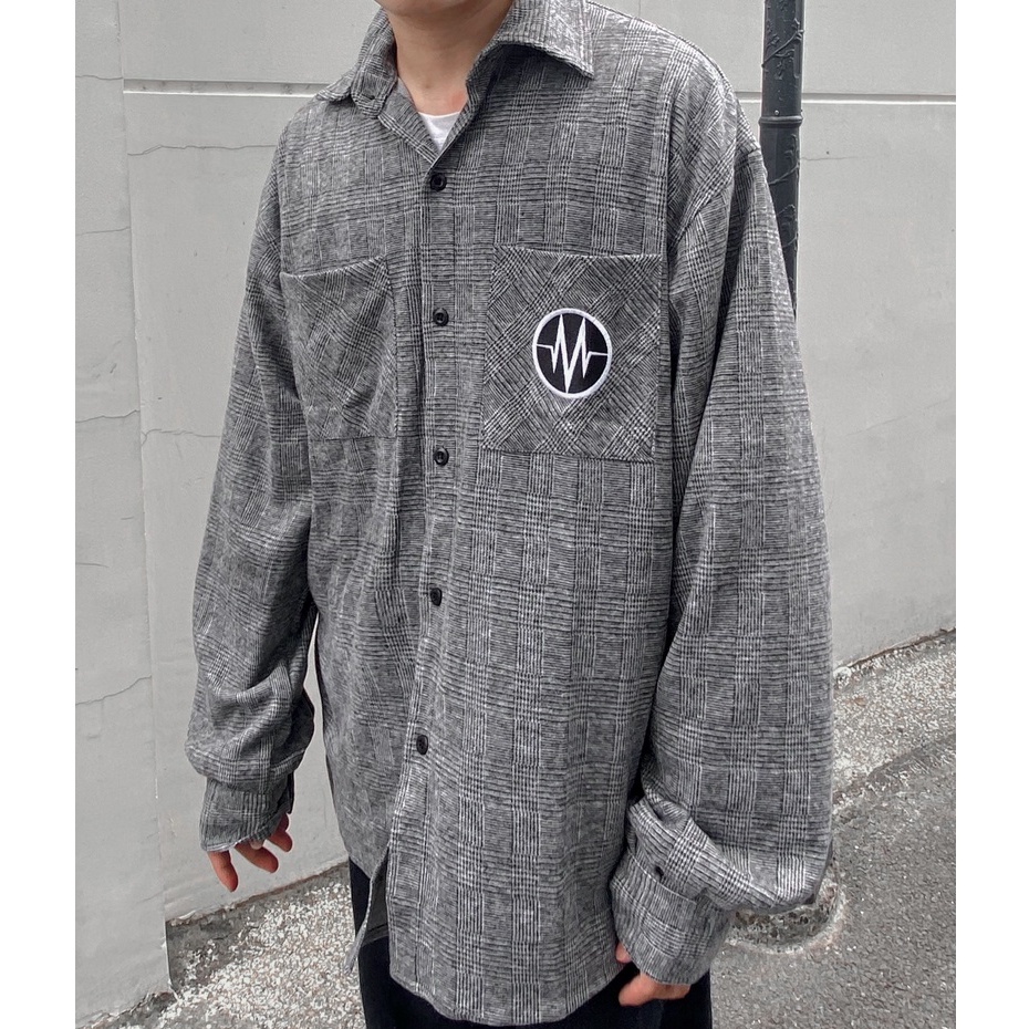 Áo Flannel MENTAL® M LOGO CASUAL FLANNEL SHIRT
