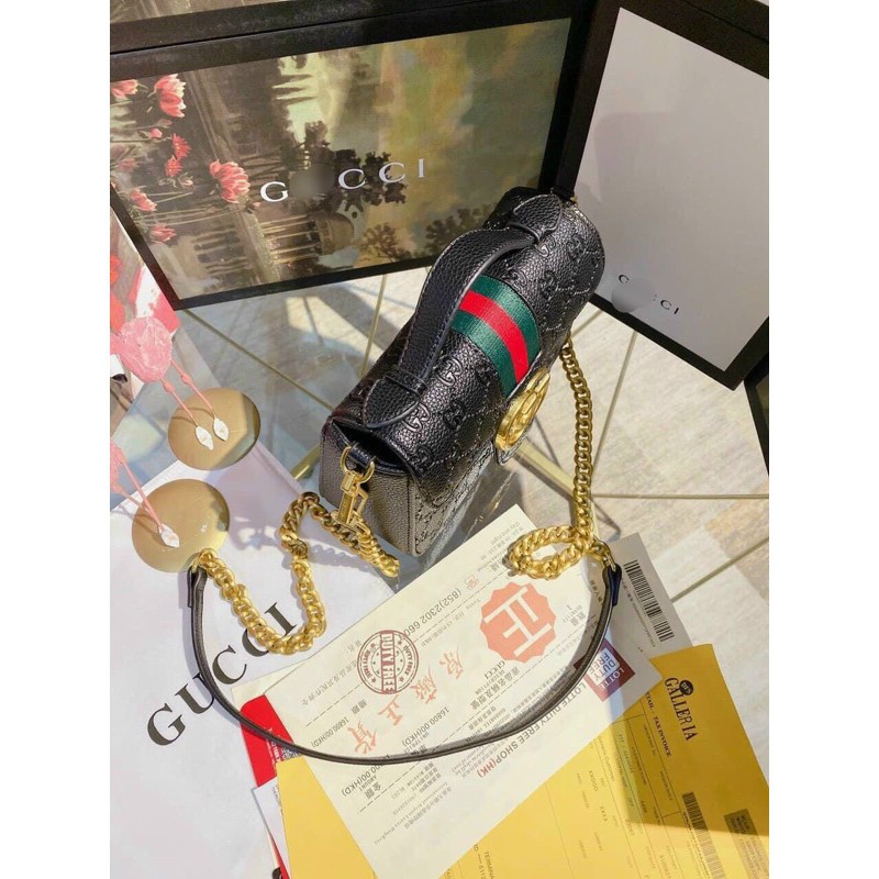 túi gucci nữ màu đen size 16