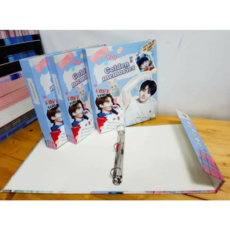 Sẵn Goods Fansite - Binder BTS Sổ đựng card A4