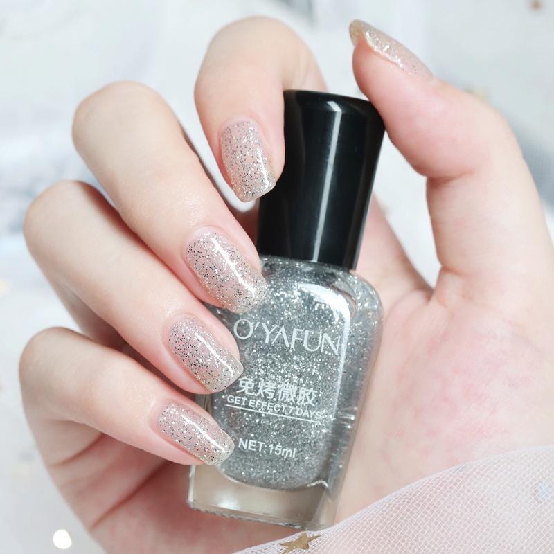Bộ Sơn Móng Tay Sequins thương hiệu  Bolonzi không thấm nước, không phai màu, mau khô, long lanh Shop KAMANO mã SM1