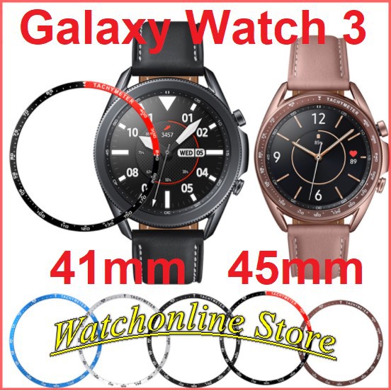 Khung viền benzel dành cho Samsung Galaxy Watch 3 41mm 35mm