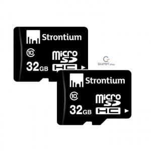 Thẻ nhớ Strontium 32G class 10 chính hãng (đen)