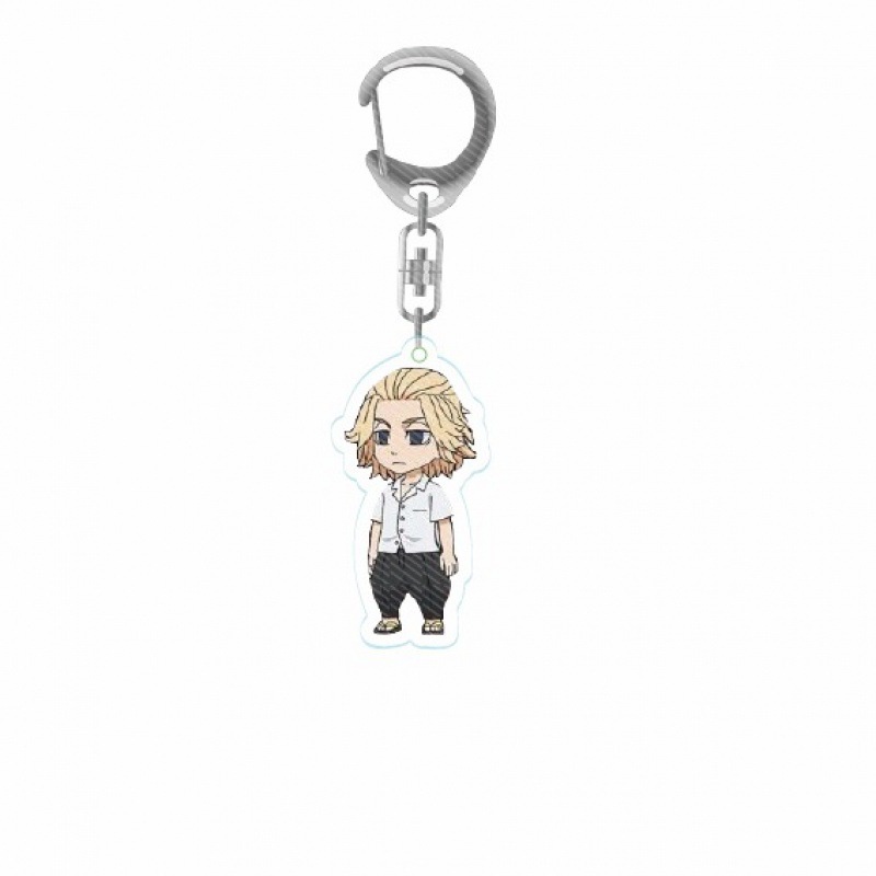 Tokyo Revengers Keychain Bag Acrylic Pandant Keyring Hanagaki Longgong Temple Jian Anime Q version Key Chain souvenir