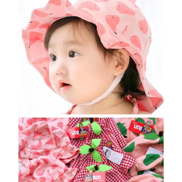 Mũ rộng vành cho bé ( nhiều mẫu)