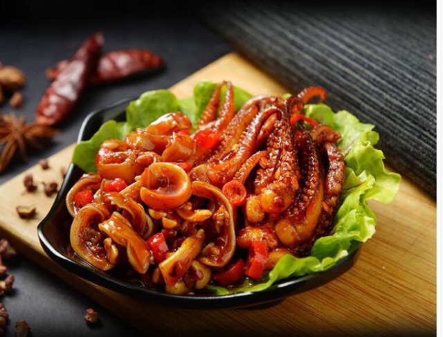 Mực cay siêu ngon, đặc sản Hồ Nam - gói nhỏ 15g
