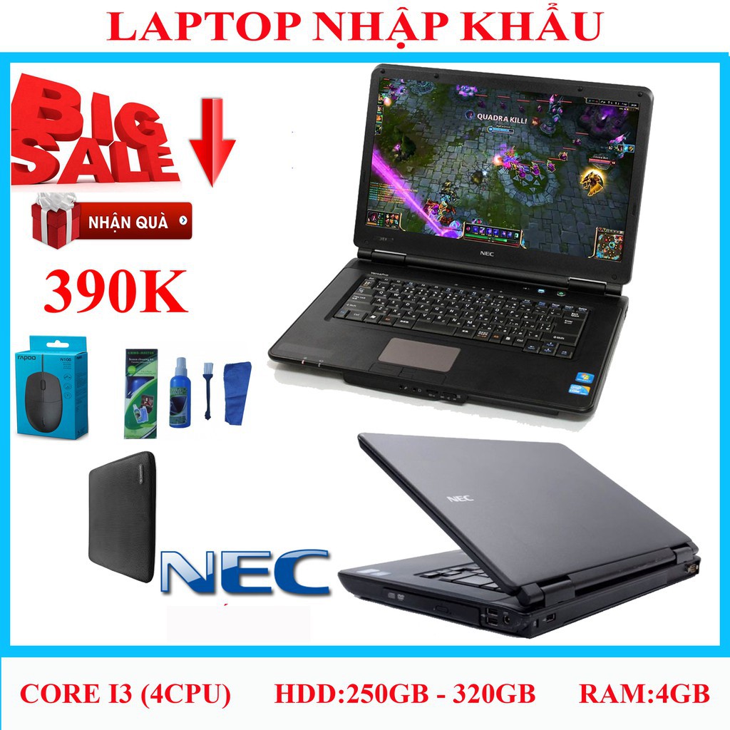 Laptop nhập khẩu cpu intel chay bền chơi game, bán hàng, thiết kế đồ họa, siêu mượt | BigBuy360 - bigbuy360.vn