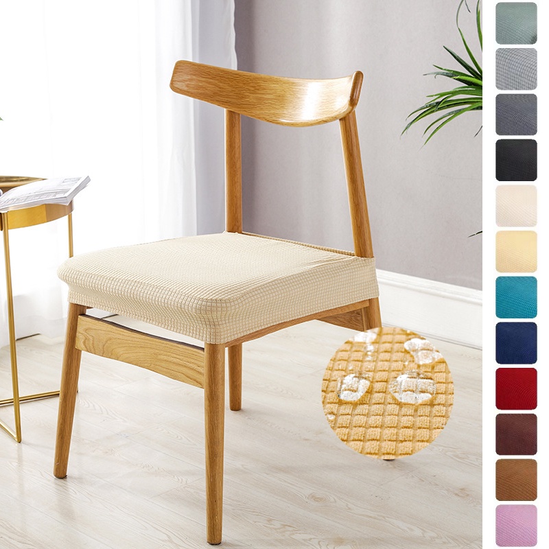 Vỏ Bọc Ghế Ngồi Co Giãn Chống Thấm Nước Tiện Dụng Cho Nhà Bếp/ Phòng Khách