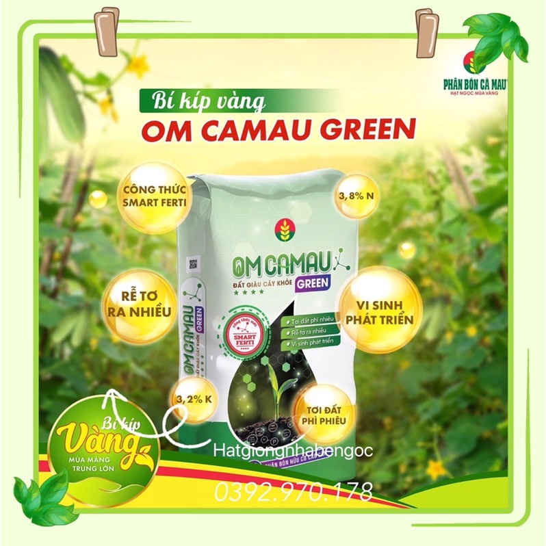Phân Bón Hữu Cơ OM Cà Mau