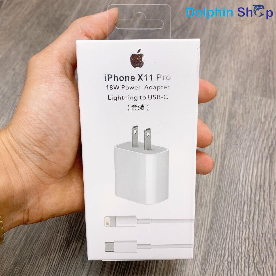 Bộ Củ Sạc Nhanh 18W/ 20W Dành Cho Iphone 11, Iphone 11 Pro, Iphone 11 Promax - Cốc Sạc 18w/ 20w Đầu Ra Usb C Cho IP 11