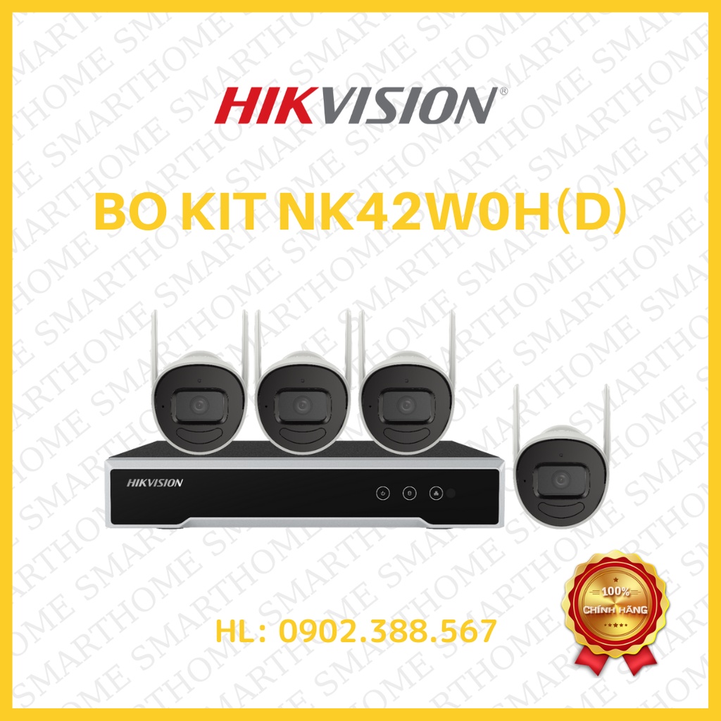 Bộ Kit camera Wifi HIKVISION NK42W0H(D) và Bộ Kit Wifi HIKVISION NK44W0H(D)