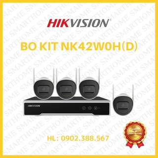 Bộ kit camera wifi hikvision nk42w0h và bộ kit wifi hikvision nk44w0h