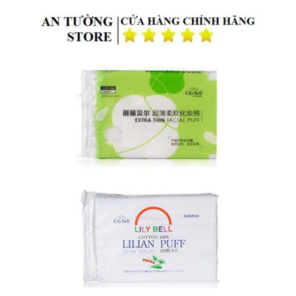 Bông tẩy trang Lily Bell (Nhật Bản)