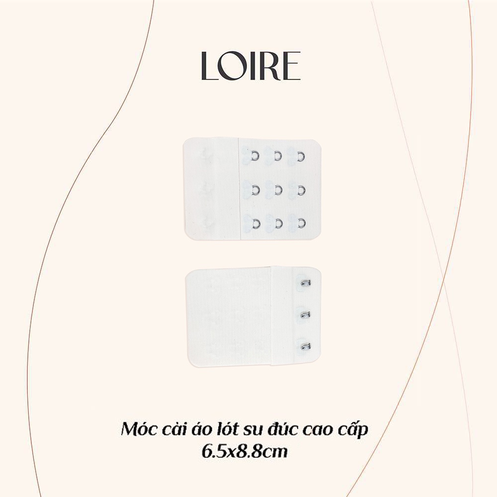 Móc Cài Áo Ngưc Su Đúc Loirechic MC08
