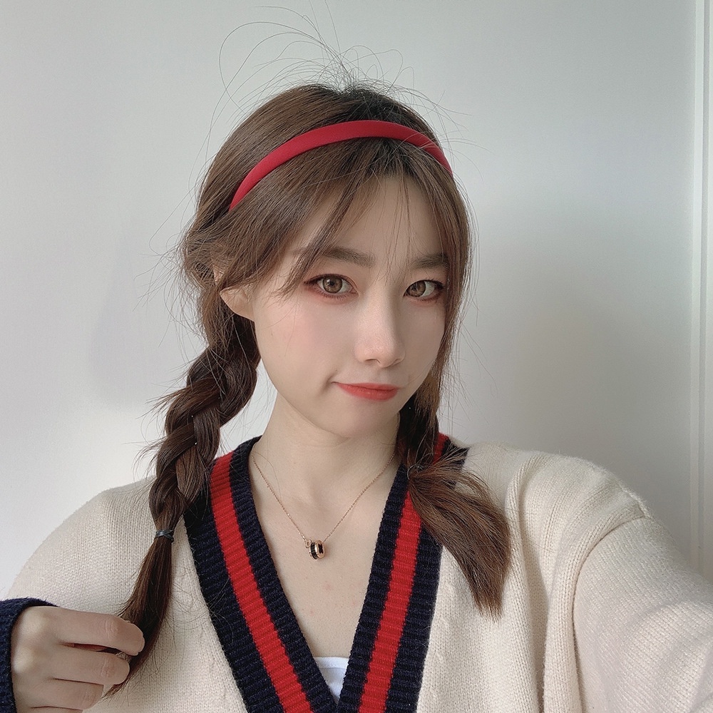 Cài tóc mỏng phong cách ngọt ngào dễ thương thời trang mùa xuân cho nữ