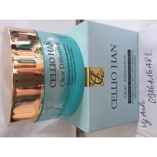 Kem dưỡng trắng da cellio han clear difference