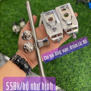Compo dàn chân Inox 304 cho Wave Dream các đời