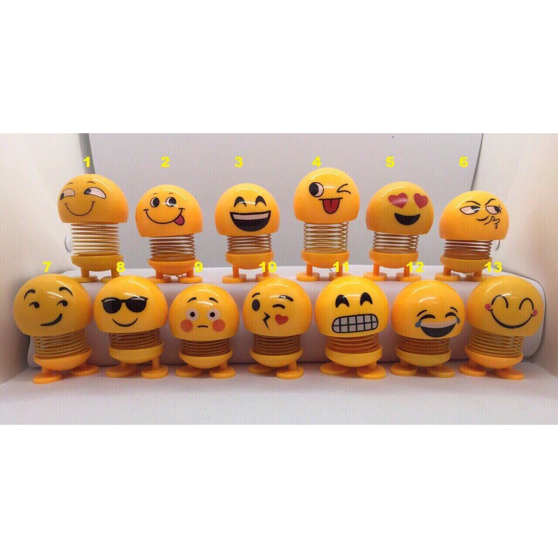 Thú nhún lò xo Emoji nhiều cảm xúc, đồ chơi trẻ em, trò chơi giải trí xả stress - Shop Hàng Cực Rẻ