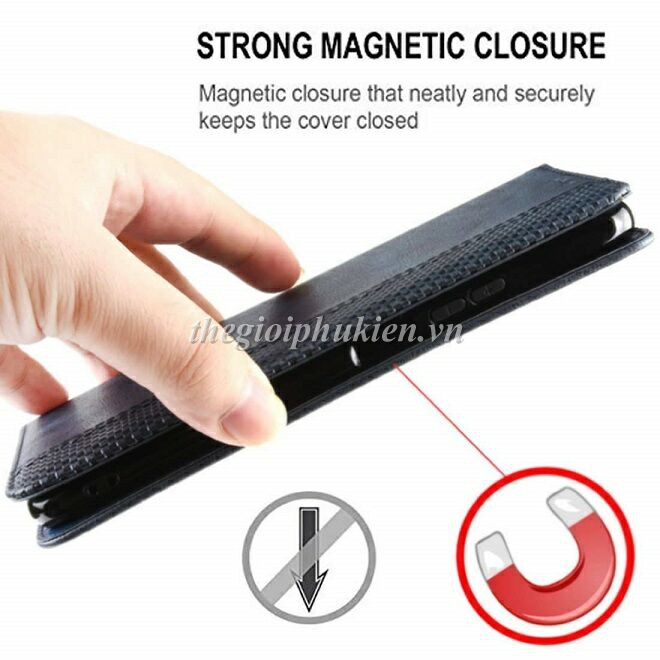 Bao da Samsung A51, Samsung A50s dạng ví có ngăn đựng thẻ | BigBuy360 - bigbuy360.vn