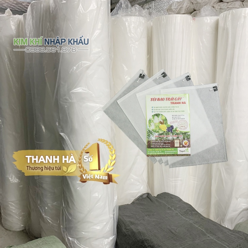 Bao bọc bưởi, túi bọc trái cây Thanh Hà siêu bền kích thước 25x30cm - bịch 100 cái
