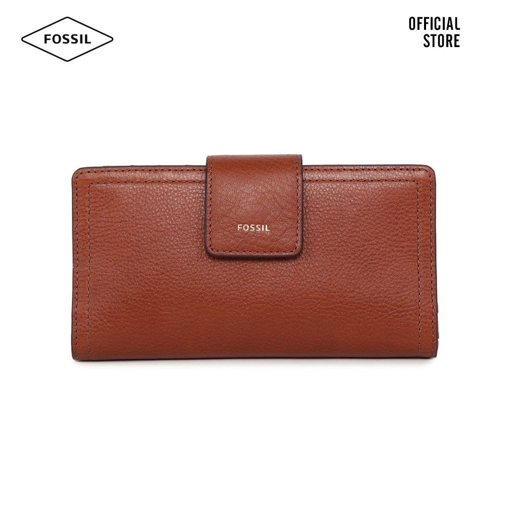 Ví da nữ Fossil Logan Clutch SL7830200- nâu