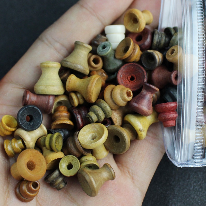 Hạt Gỗ Làm Vòng Tay Chuỗi Hạt Phật Giáo DIY