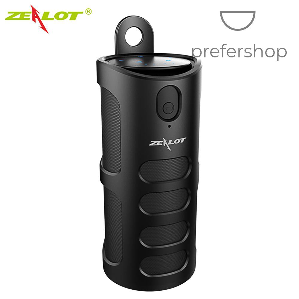 Loa Bluetooth Không Dây Siêu Trầm Zealot S8 Điều Khiển Cảm Ứng 3d Có Mic