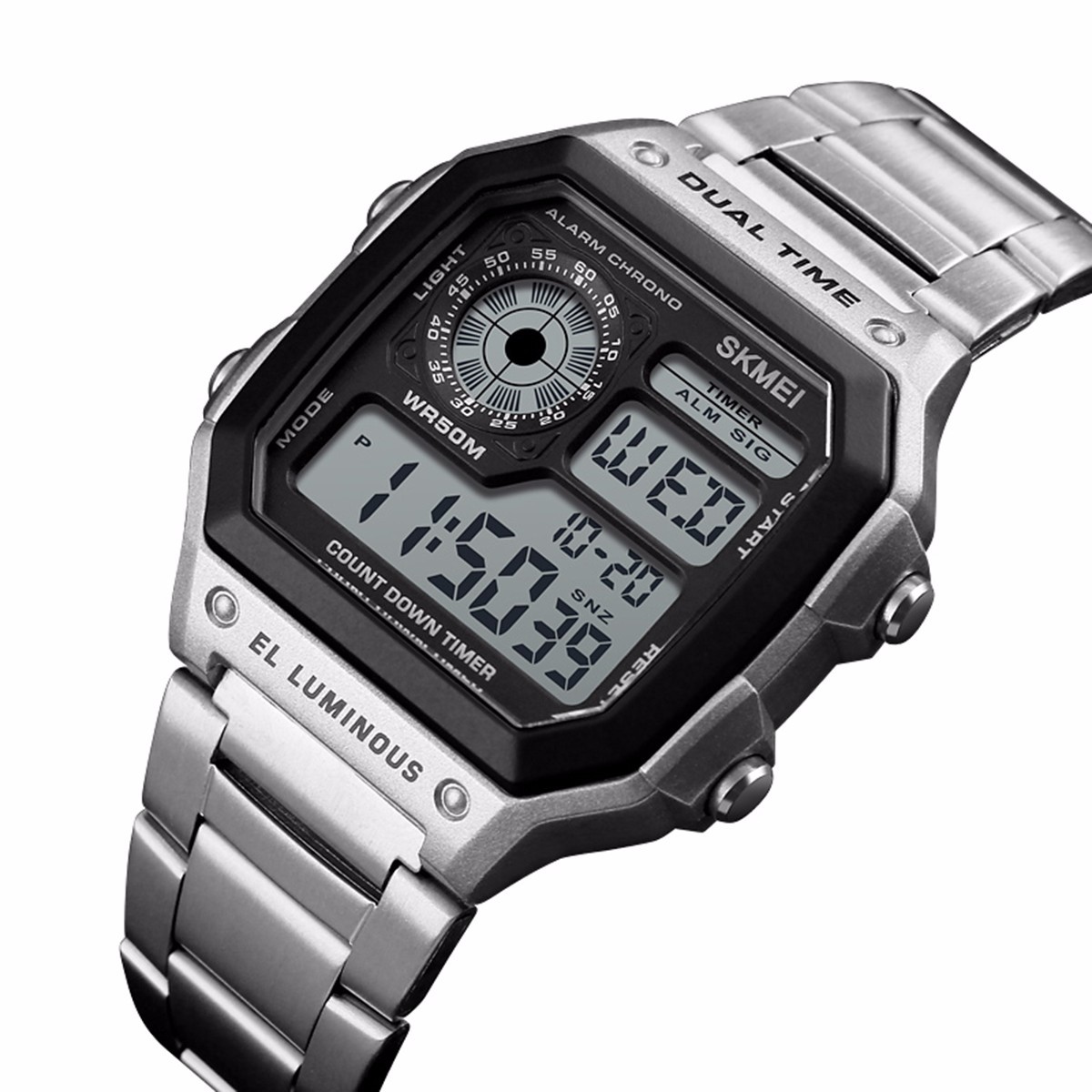 [BIG SALE] SKMEI 1335 Men Sports Watches Waterproof Mens Watches Top Brand Luxury Male Electronic Digital Watch Men Clock