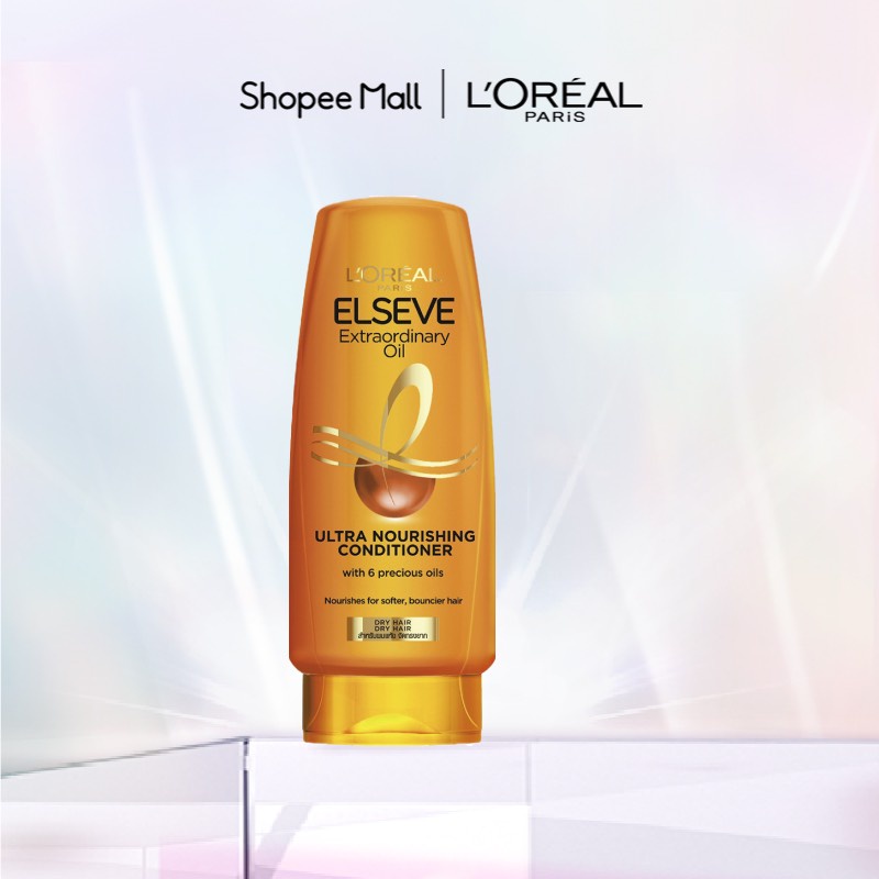 Dầu xả Dưỡng tóc suôn mượt Elseve Extraordinary Oil Ultra-Nourishing Conditioner L’Oréal Paris 280 ml