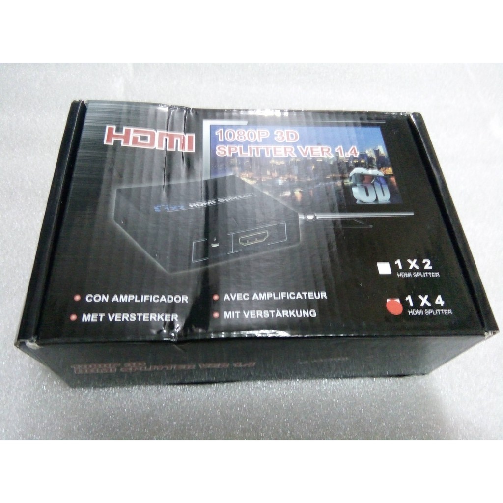 Bộ chia HDMI 1 ra 4 loại ngắn