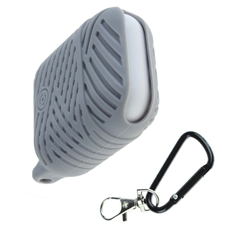 Vỏ Bảo Vệ Hộp Sạc Tai Nghe Bluetooth Không Dây Bằng Silicon bonj Có Móc Khóa Cho 1 2
