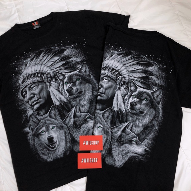 (M, L) ÁO IN 3D THAILAND SIÊU SẮC NÉT - THỔ DÂN - ÁO THUN UNISEX