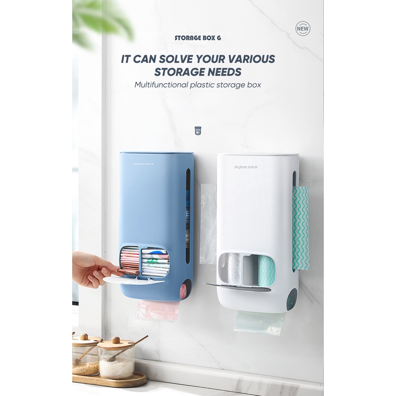 Hộp Nhựa Đựng Túi Rác Gắn Tường Thân Thiện Với Môi Trường