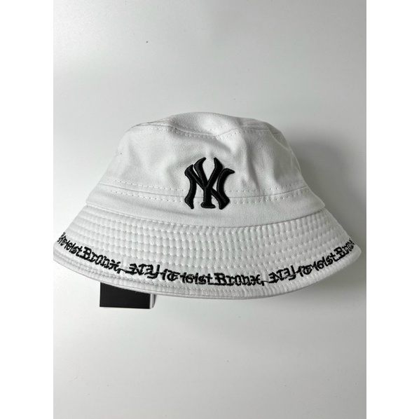 NÓN BUCKET KAKI - NY1 thêu viền