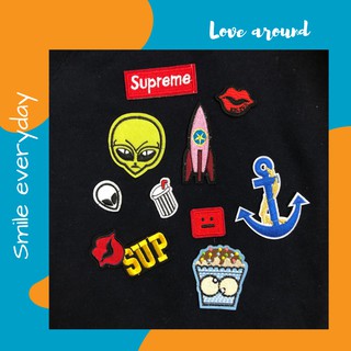 Sticker thêu, Patch ủi quần áo