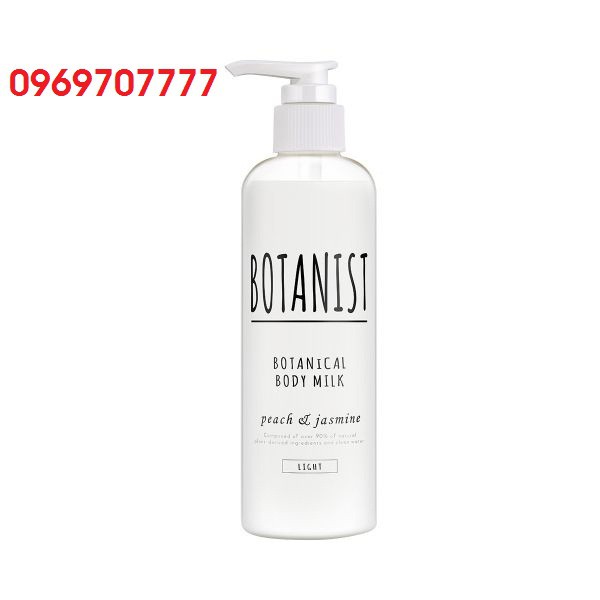 [Giá tốt] SỮA DƯỠNG THỂ BOTANIST – BOTANICAL BODY MILK – Nhật Bản - Chính hãng